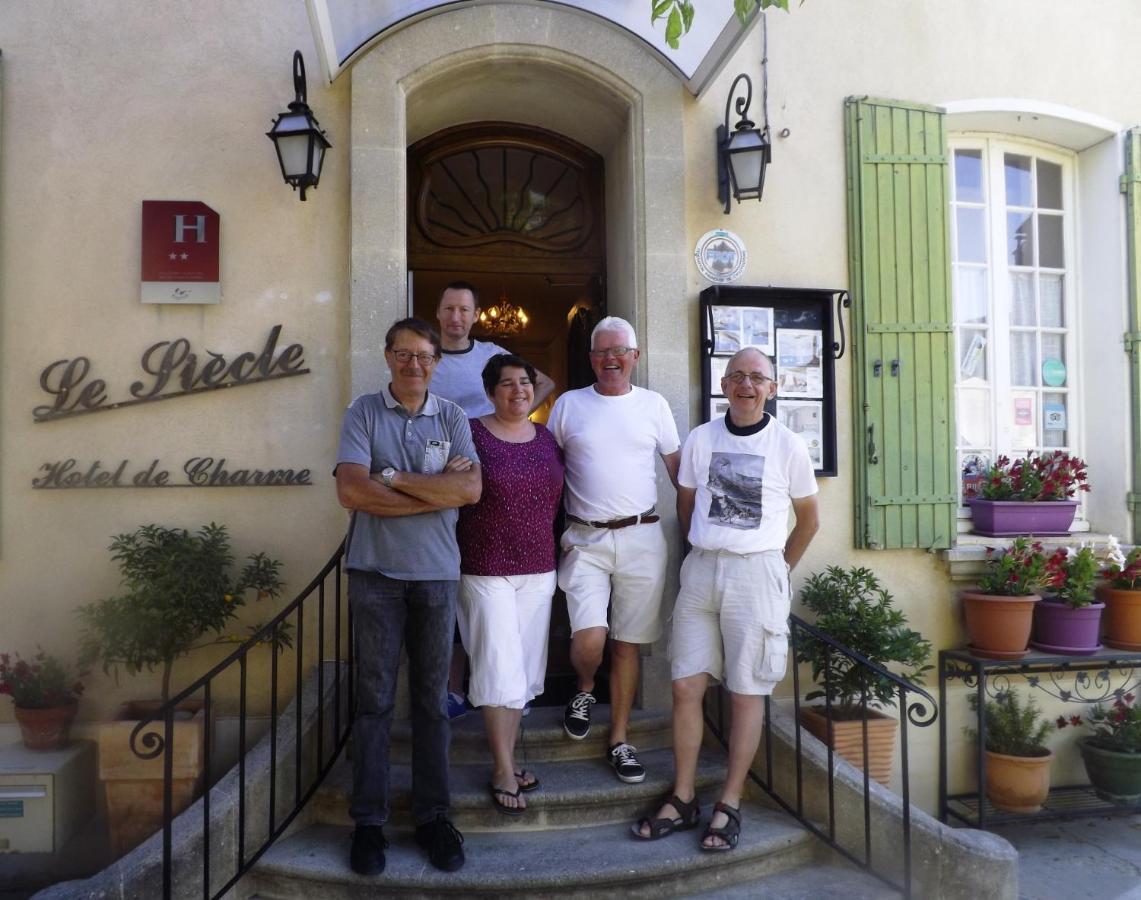 Hôtel Le Siècle Mazan Exterior foto